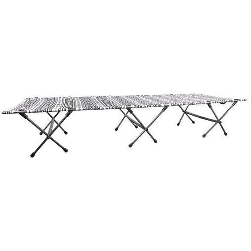 Multi-Position Adjustable Aluminum Folding Camping Bed